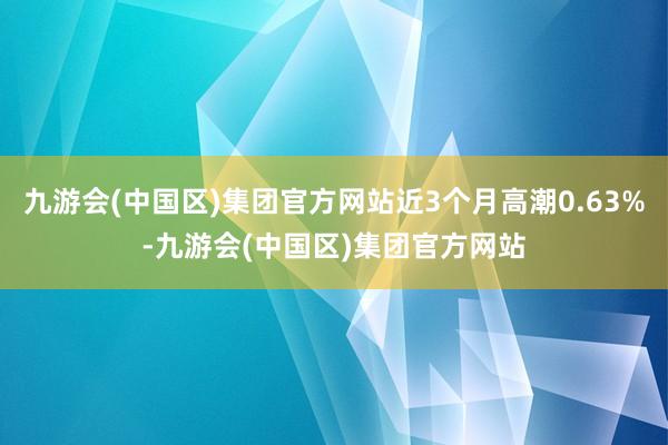 九游会(中国区)集团官方网站近3个月高潮0.63%-九游会(中国区)集团官方网站
